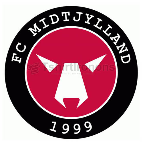 FC Midtjylland T-shirts Iron On Transfers N3226 - Click Image to Close